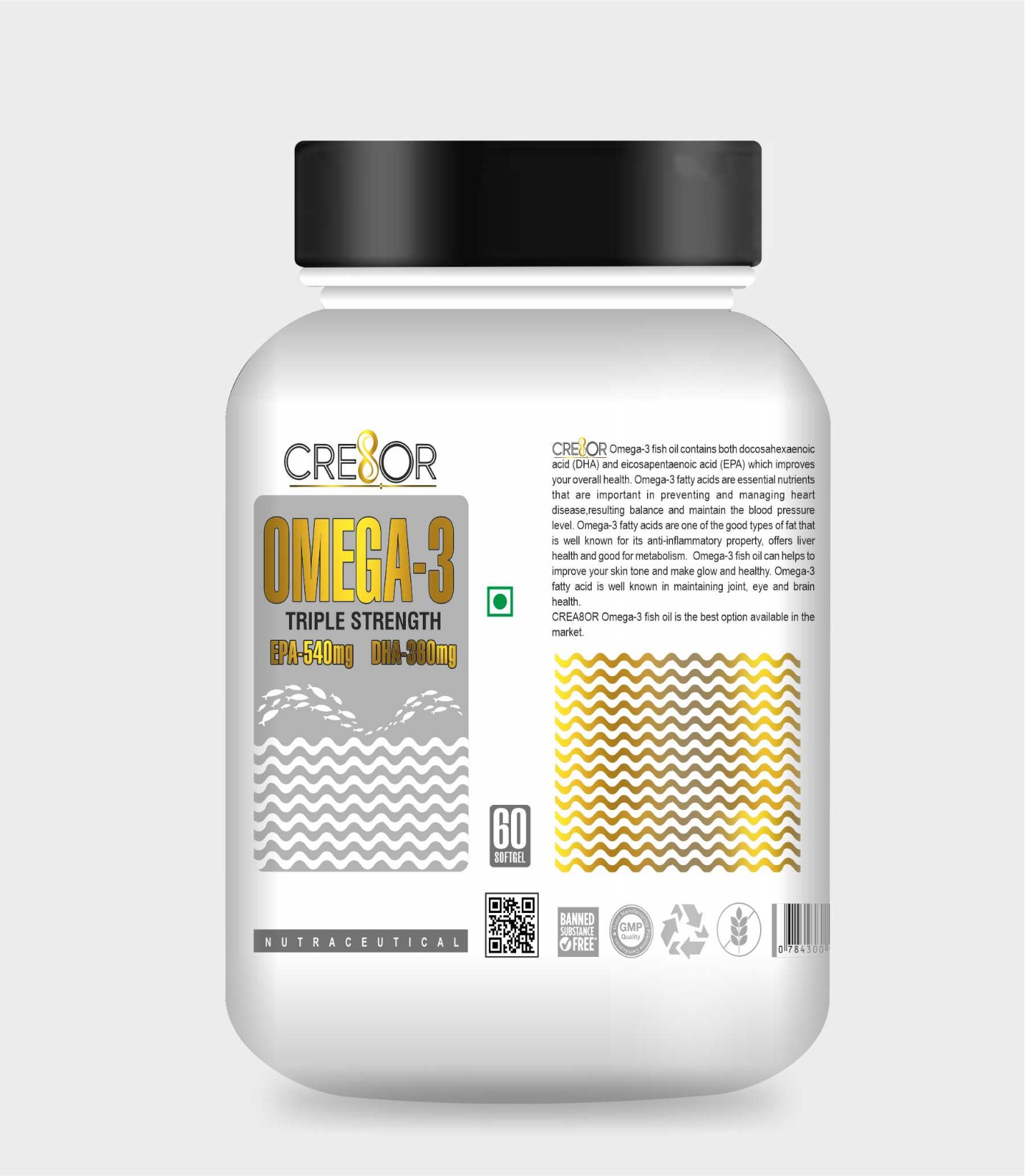 CRE8OR Ultra Omega Triple Strength